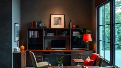 Timeless Charm: Crafting Dark Academia Home Offices with Vintage Desks