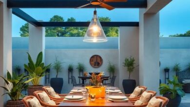 Charming Al Fresco Dining Room Ideas to Brighten Your Summer Nights
