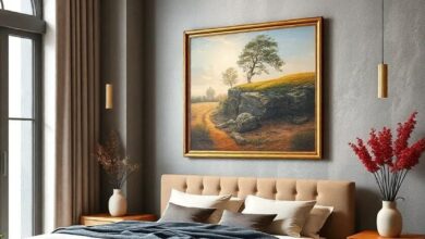 Timeless Elegance: Elevate Your Bedroom with Classic Painting Replicas on Walls