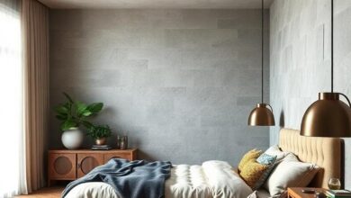 Embracing Eclectic Vibes: Transform Your Bedroom with Stunning Textured Walls
