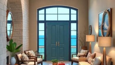 27 Stunning Coastal Entryways Featuring Driftwood Decor to Inspire Your Home