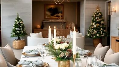 25 Stunning Winter-Themed Table Settings Featuring Elegant Silver Accents for Your Holiday Gatherings