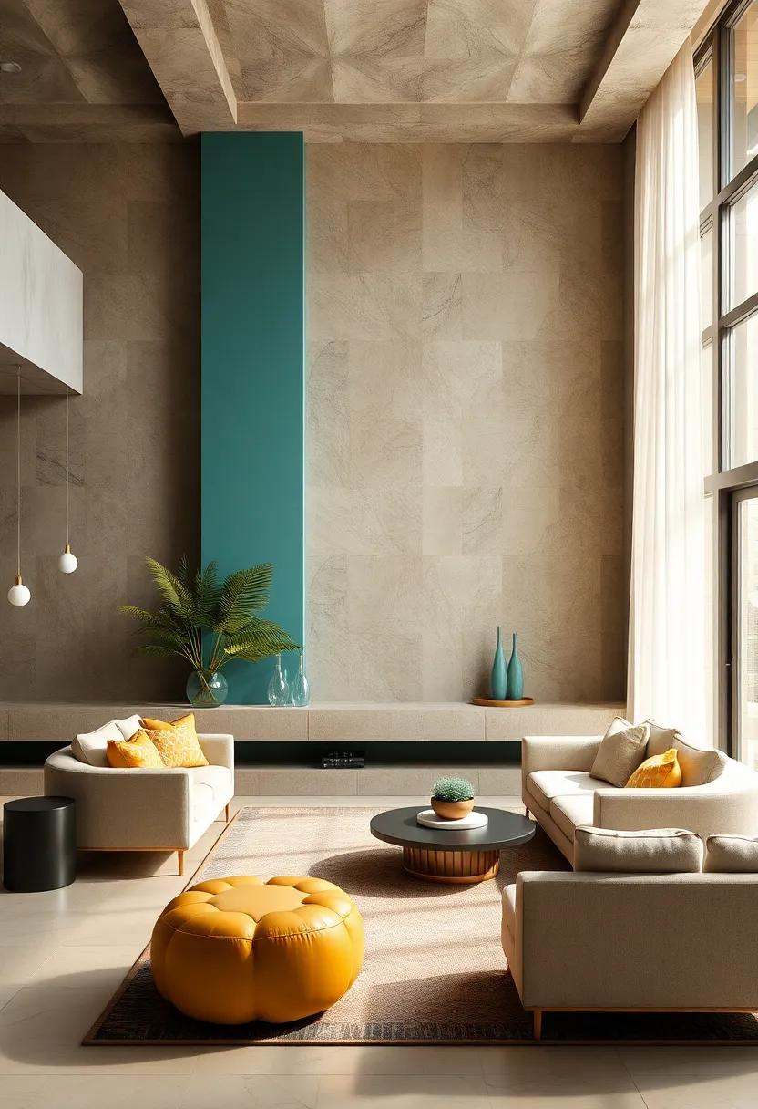 The Harmony of Cool‌ Aquamarines and Champagne Gold in Art Deco Color Narratives