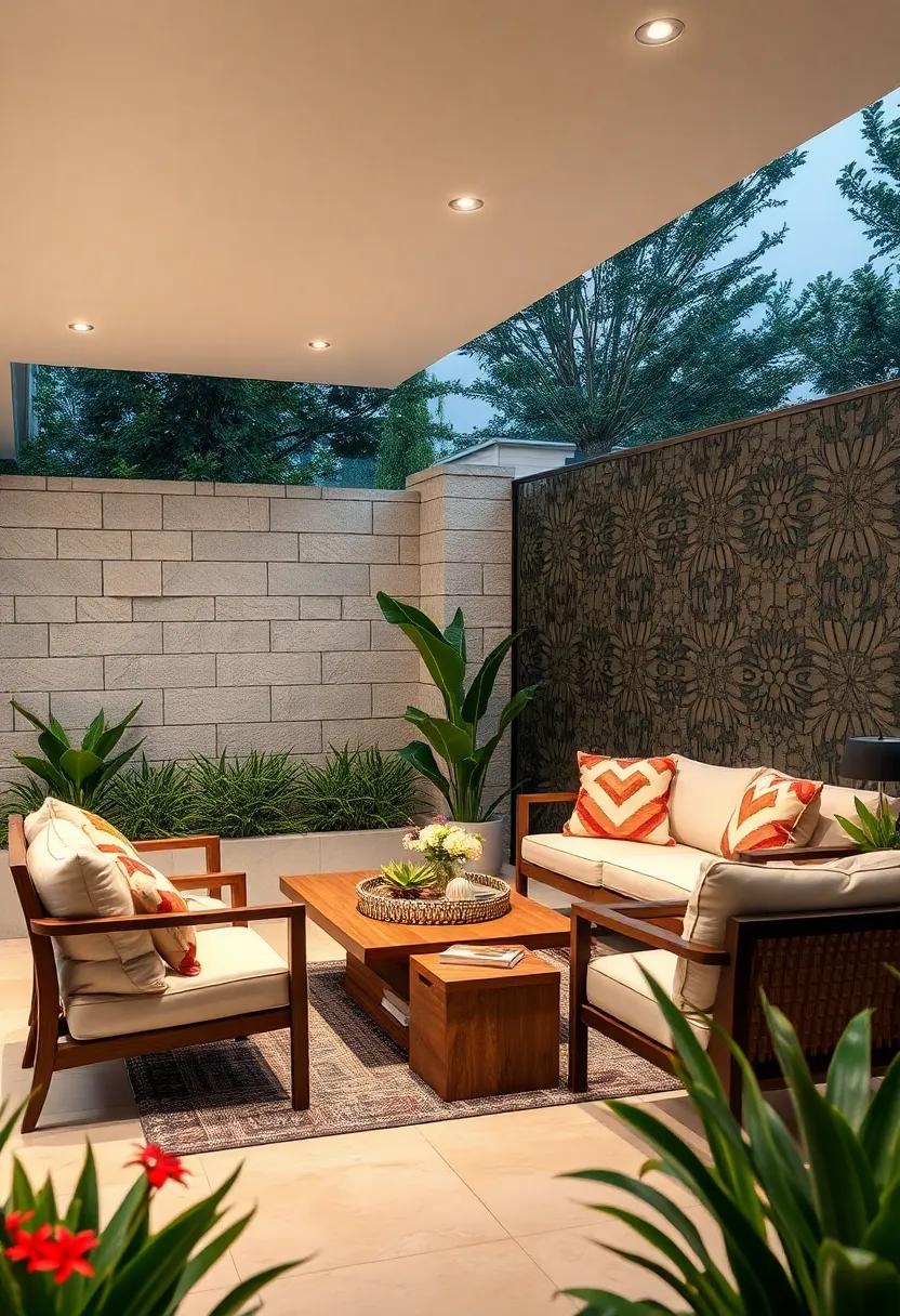 Perforated ⁤Steel Panels‍ with Nature-Themed Repetitive Patterns