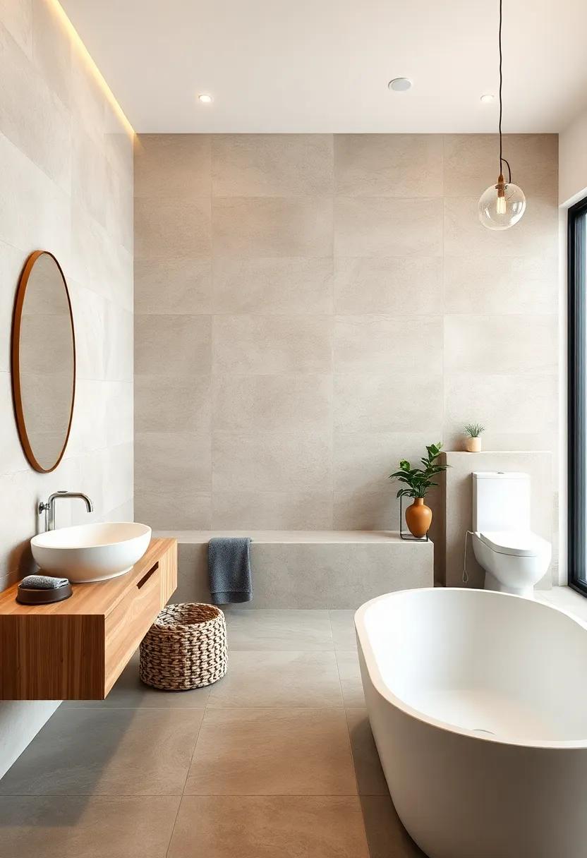 Natural Limestone Large Tiles Capturing Rustic Elegance ‍with Neutral Tones and Textured Surfaces