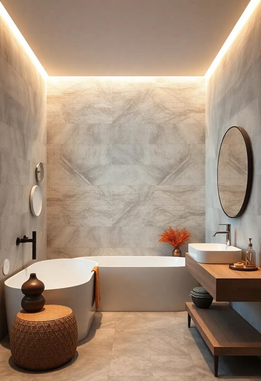 Geometric Patterns⁢ Using Rectangular large Tiles Arranged for Cutting-Edge Visual interest