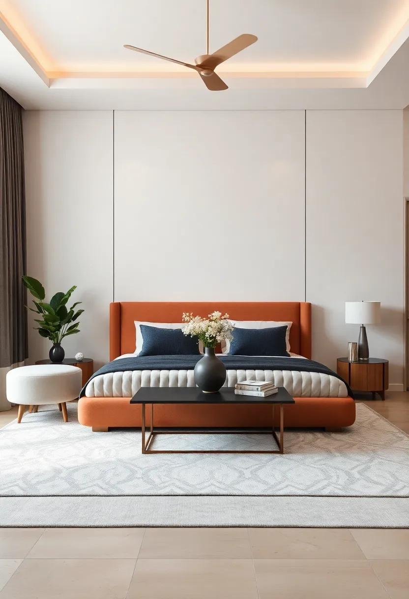 Focal Points:⁢ Designing‌ around ‌a Striking Centerpiece⁣ for Your Bedroom