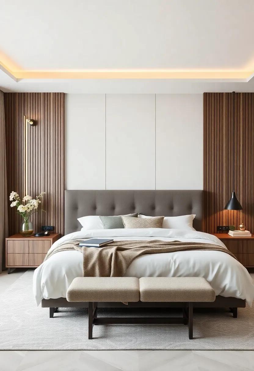 Sophisticated ‌Sleep: Creating a Serene Atmosphere with Statement Headboards