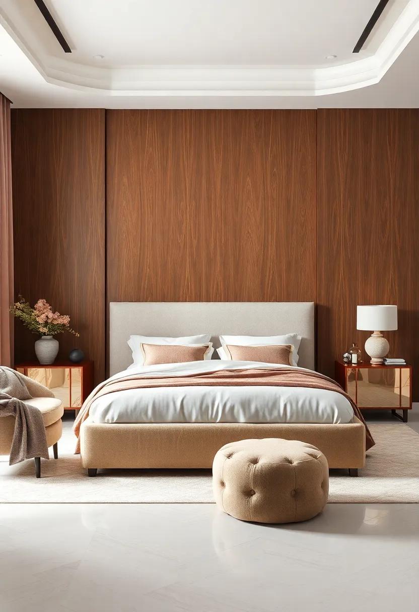 Textures Unleashed: Elevate ambiance with‍ Luxurious Fabrics and Materials