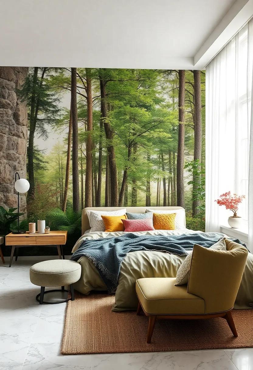 Whimsical Forest Scenes Inviting a Touch‌ of Nature and imagination into Your Personal Sanctuary