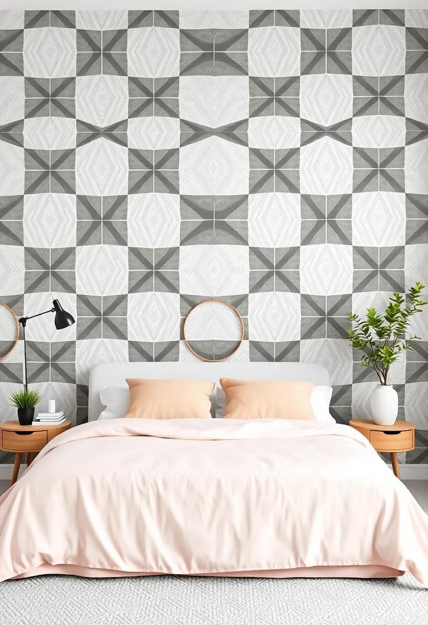 Accent Walls that Play with Scale and Proportion for Visual Impact