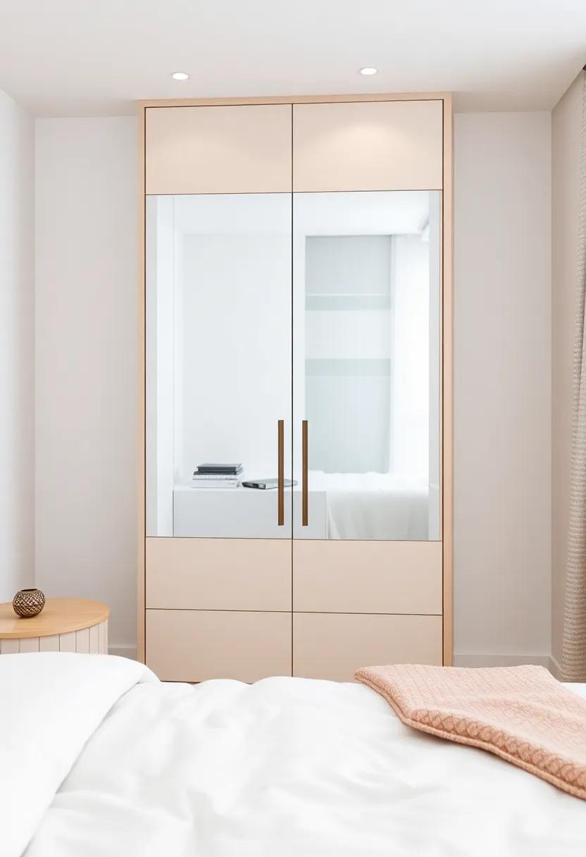 Smart‍ Technology integration: Upgrade your storage‍ solution with a tech-savvy wardrobe that features​ a mirrored‌ touchscreen panel for smart home controls and daily updates