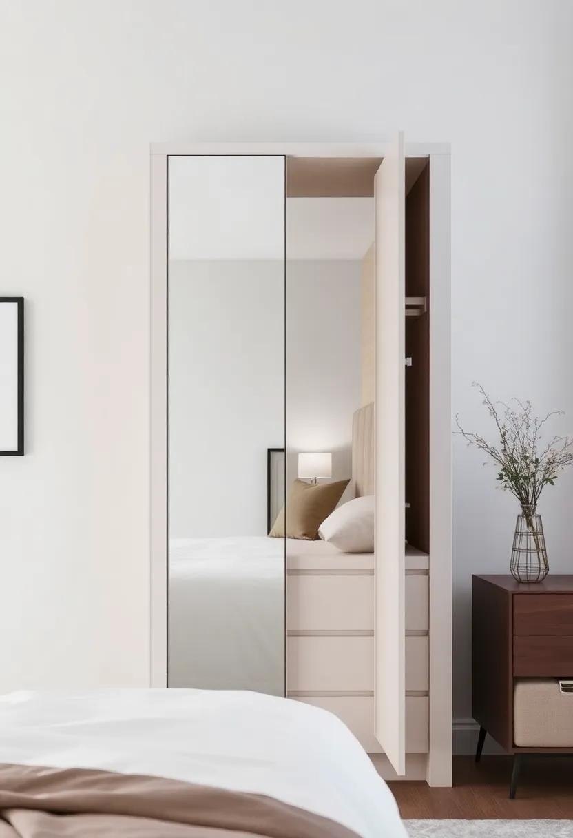 Soft-Close⁢ Features: choose a wardrobe with‍ soft-close doors‌ and an⁤ integrated mirror,enhancing both functionality and sophistication with every use