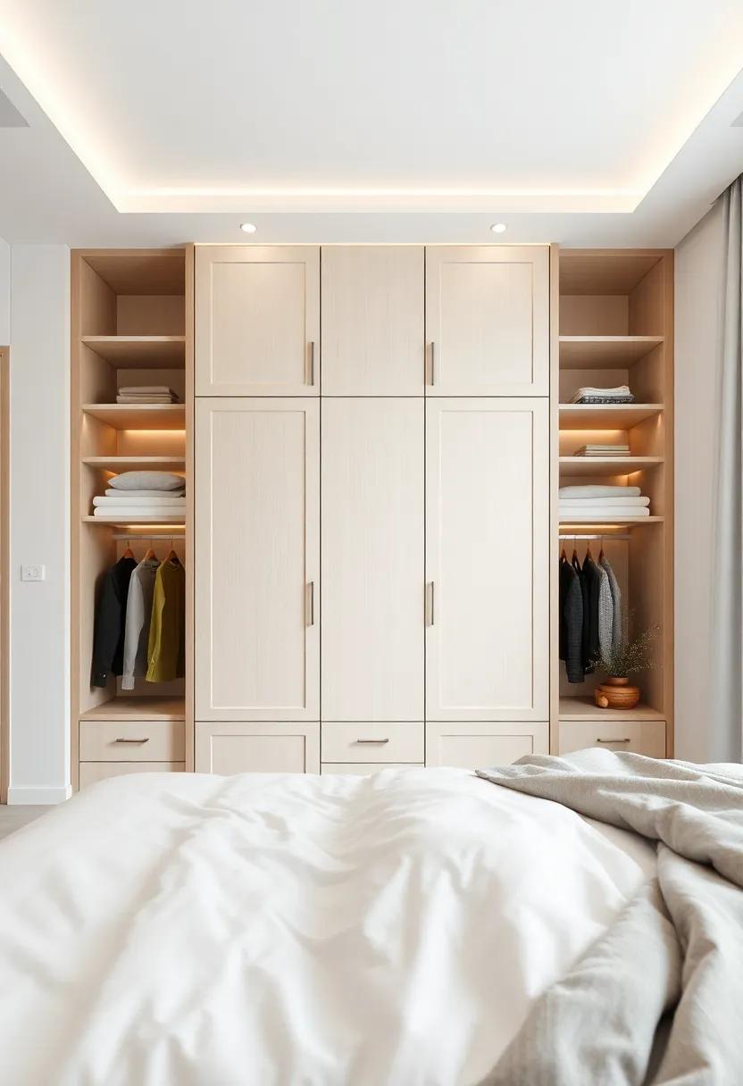 Artistic​ Expression: Styling Bedrooms Around Hidden⁣ Wardrobe ⁢Features