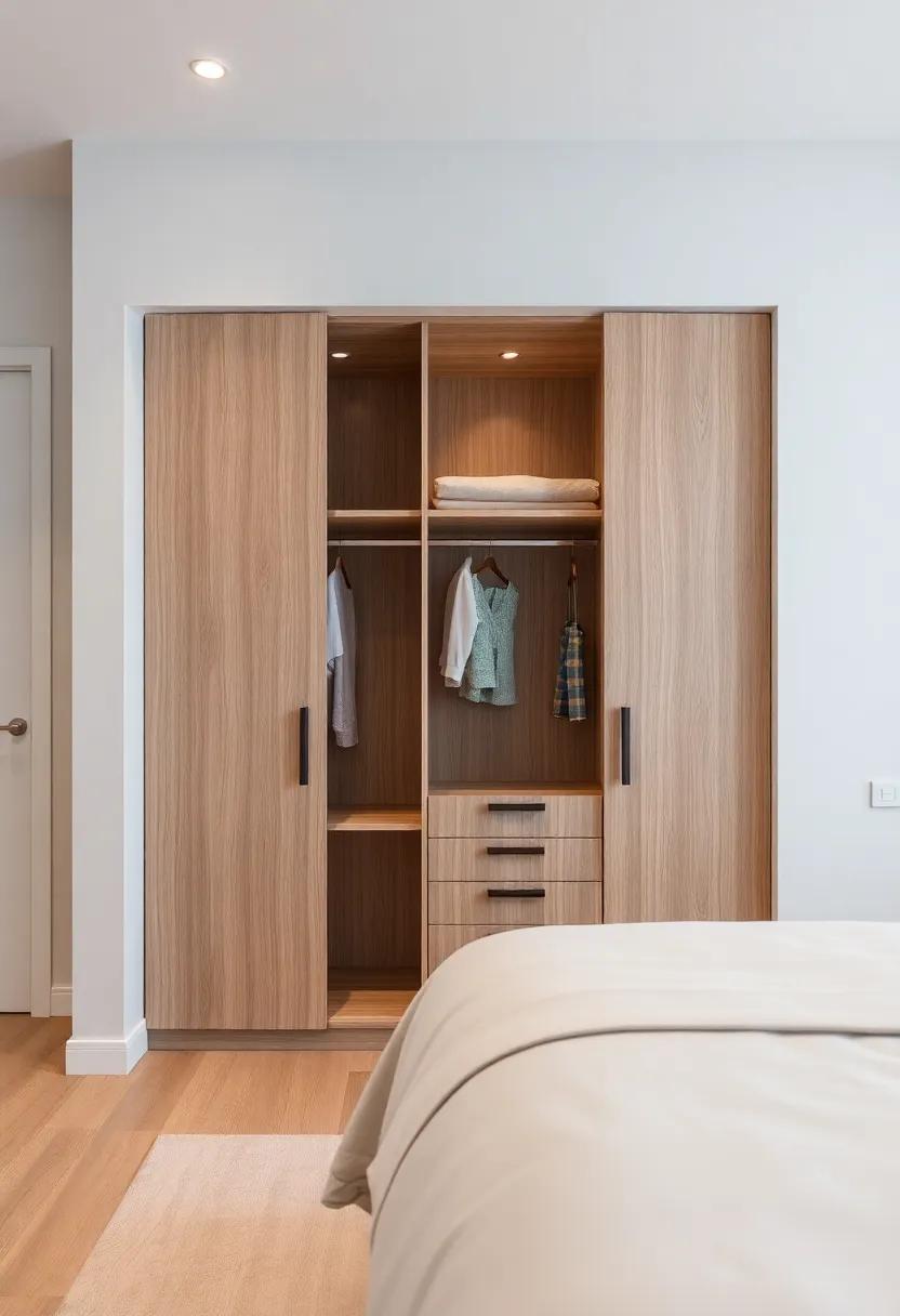 Color and Texture:​ Visual Appeal‍ in Hidden Wardrobe⁣ Solutions