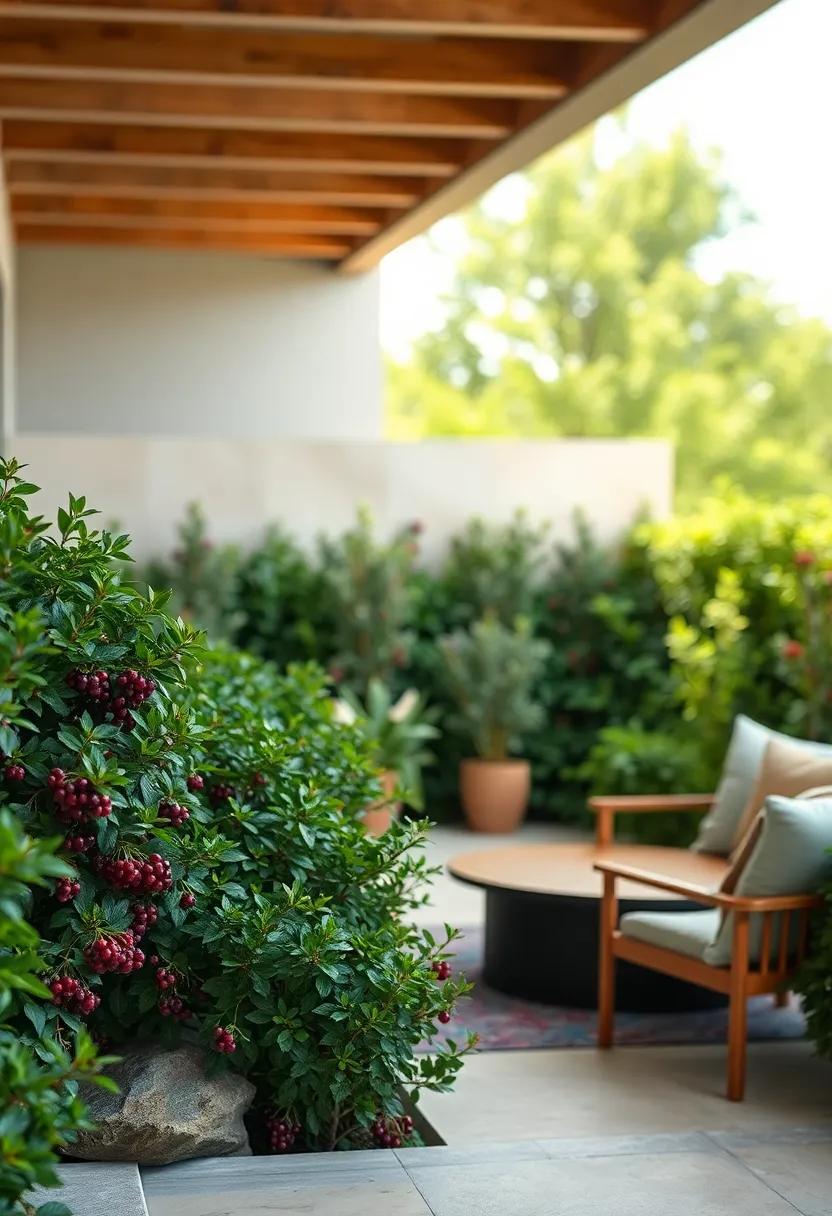 Jostaberry ⁢– A hybrid of gooseberry ⁣and⁣ black currant, jostaberries bring unique flavor ​and thornless branches to an edible barrier