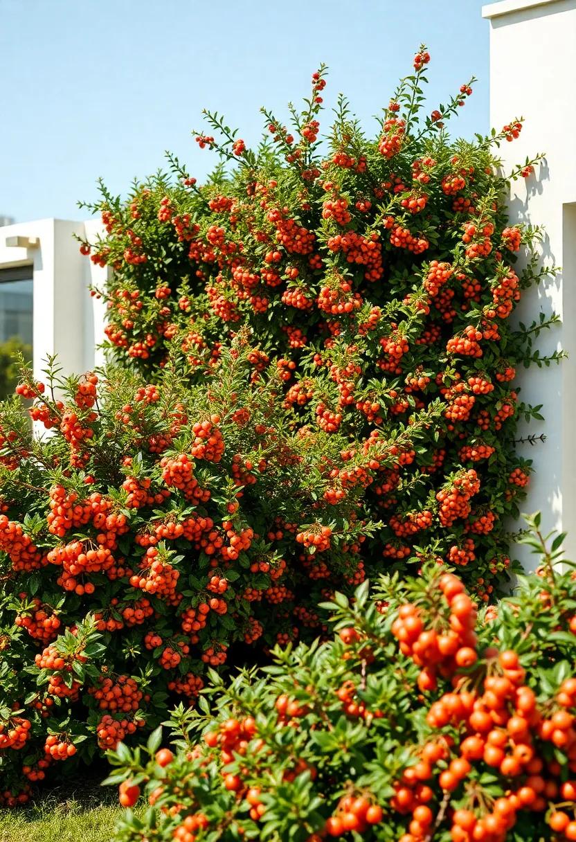 Sea Buckthorn – This ‍hardy shrub‍ features bright ⁢orange berries ⁢high in vitamin C, ​ideal for a striking and nutritious hedge