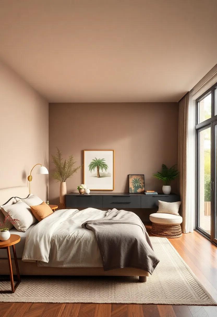 Cozy taupe – Blend comfort and sophistication with this muted neutral⁣ that pairs ​well with ⁢various ​decor styles