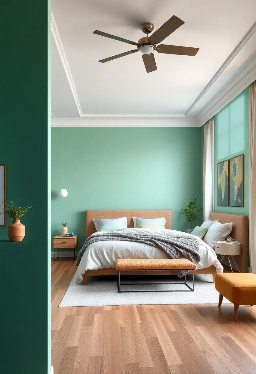 Gentle Mint – ‌Refresh your space with this ⁤crisp yet soft mint green for an energizing ⁢calm