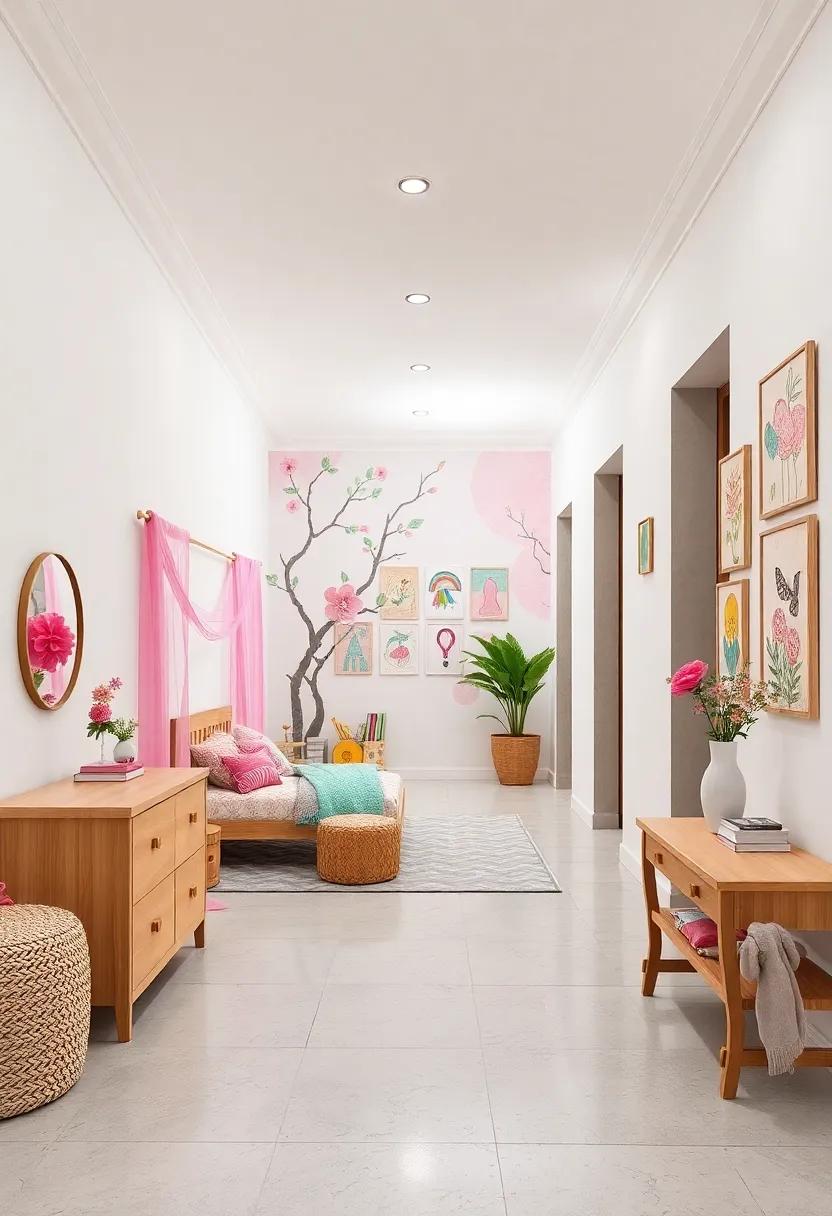 Bright Hallways Decorated with Children’s ⁢Artwork Creating a Sense of Pride and Belonging