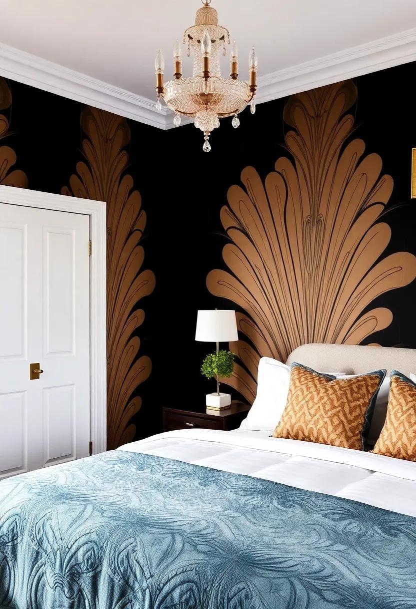 Art Deco Revival: Channel the glamour of the 1920s with bold art deco prints that add a lavish and sophisticated touch to your walls