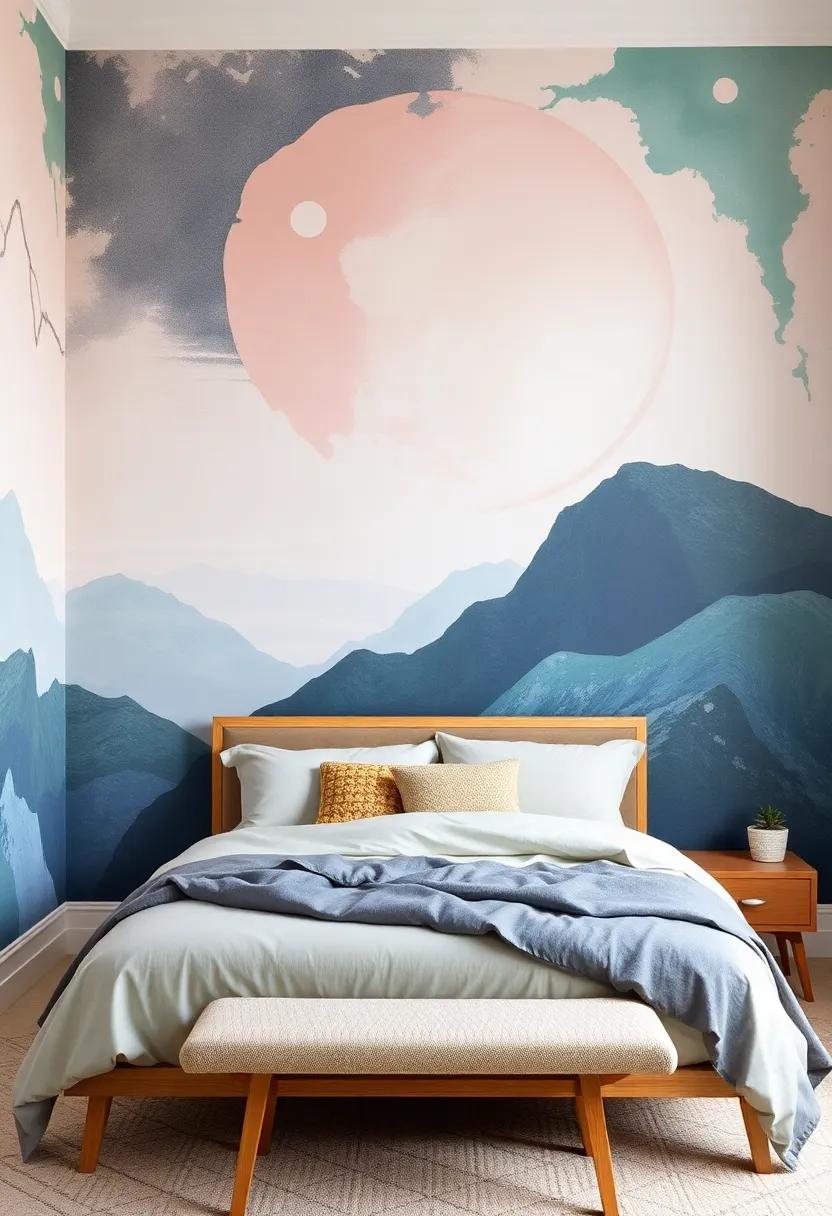 Personalized Murals: Commission or DIY a mural that reflects you—whether it's a landscape, your favorite city, or an abstract design