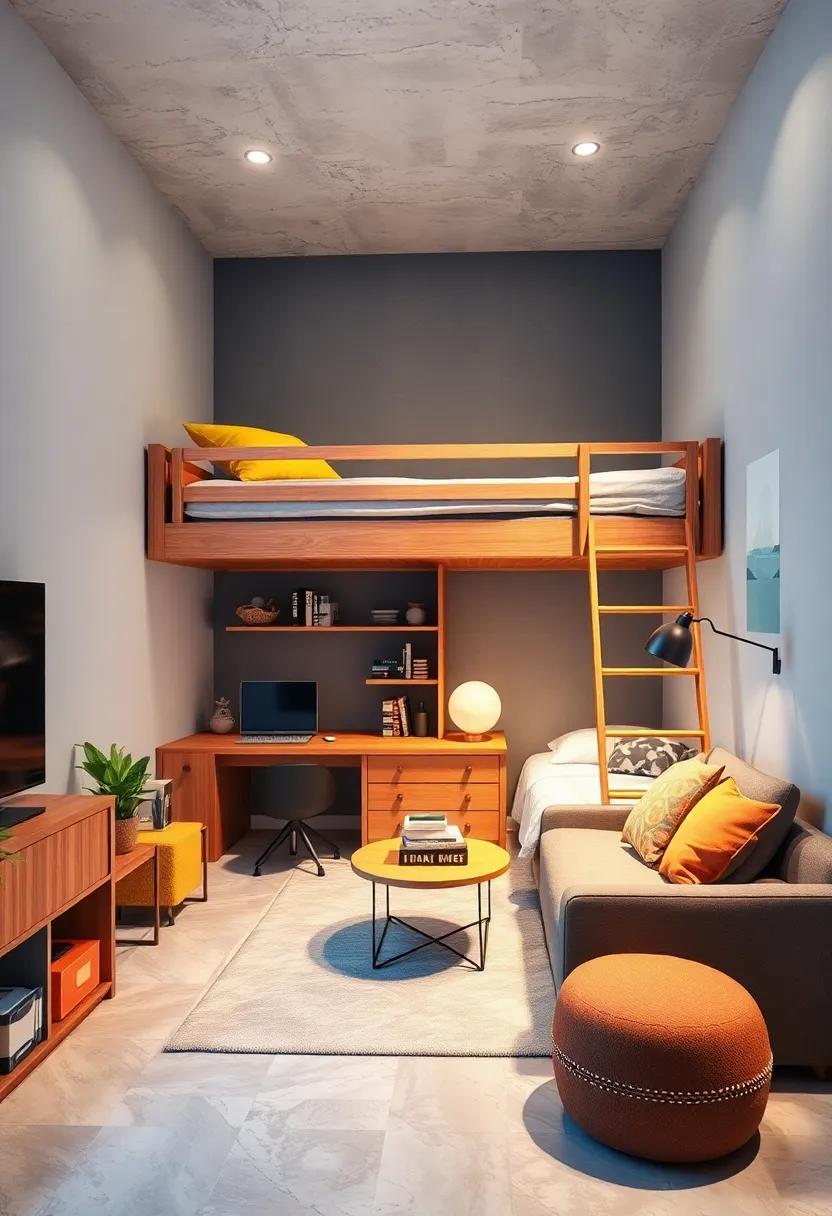 Arranging Functional Desk Spaces Under‍ or Beside Bunk ​Beds to Maximize Study Efficiency