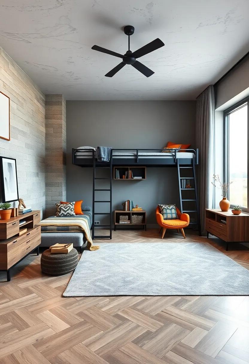 Selecting Compact Furniture That ‌Harmonizes With Bunk Beds While Saving⁣ Precious ​floor‌ Space
