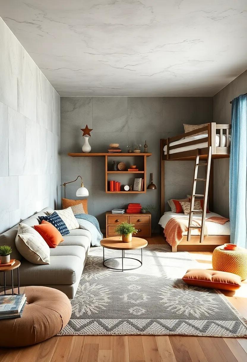 Using Soft Rugs and Cushions to Create Cozy ‍Corners Around Bunk​ Beds for Lounging and Reading