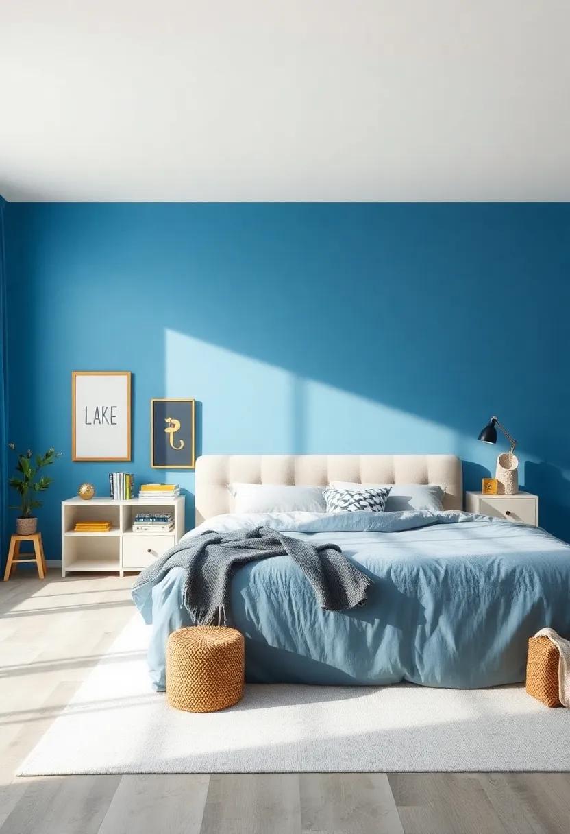Sky Blue and Crisp ⁤White – An airy duo that fosters clarity and a⁣ fresh outlook in any creative boy’s space