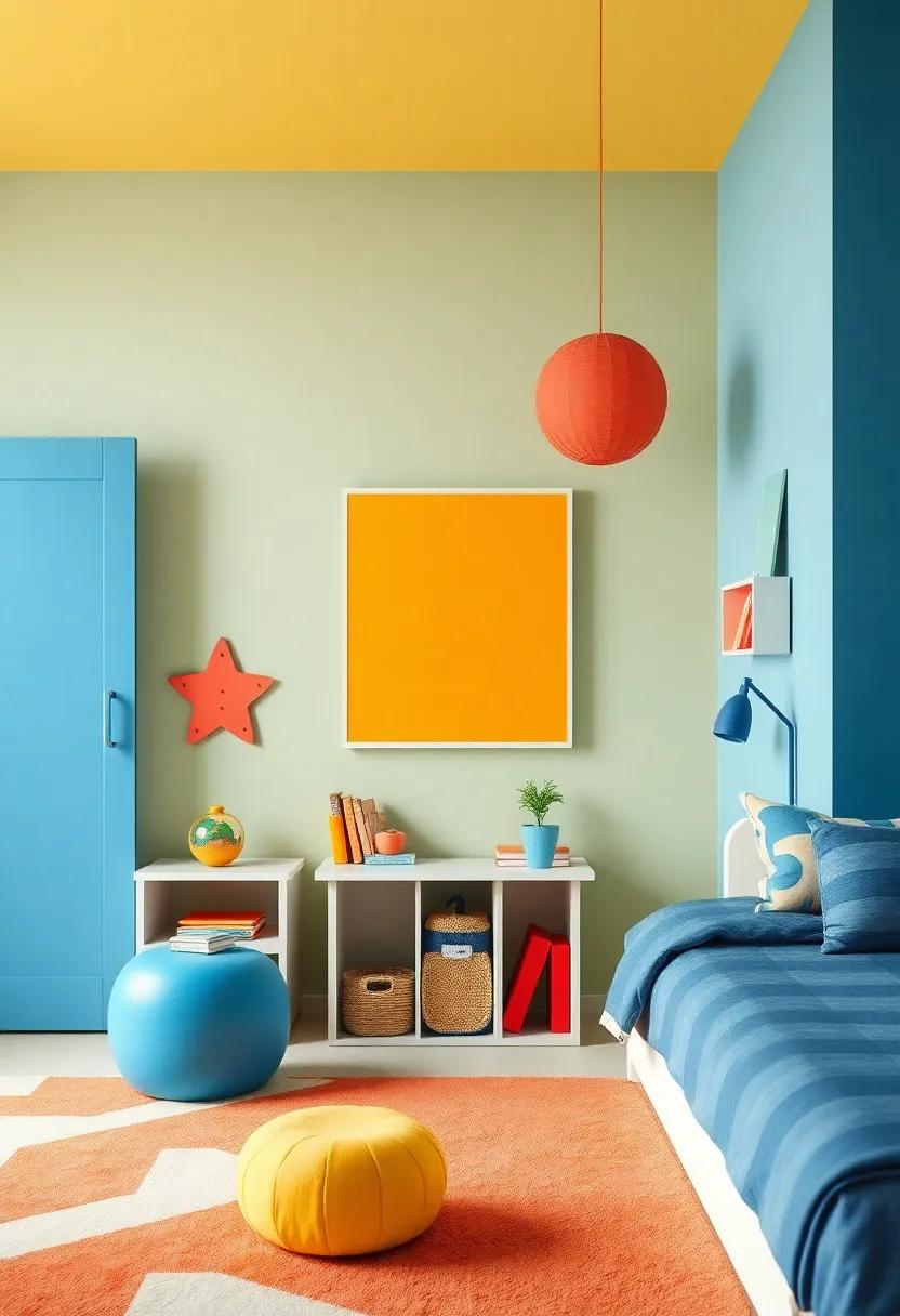 Choose a fun color​ palette that reflects your‍ child's​ personality and‍ interests,blending vibrant hues ‌for⁢ an energetic vibe