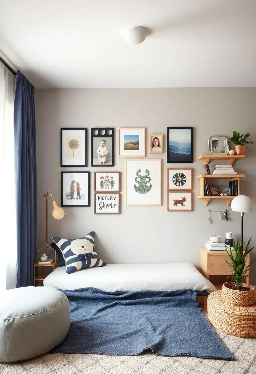 Create a family gallery wall that celebrates special moments, giving⁣ your toddler a sense of belonging and connection