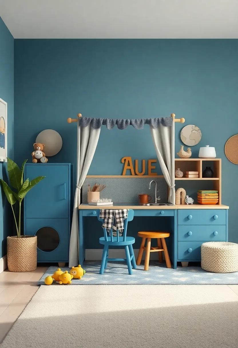 Designate⁣ a specific ​area ⁣for imaginative ⁤play, like a‍ puppet theater or play kitchen,​ encouraging ‍role-play and storytelling