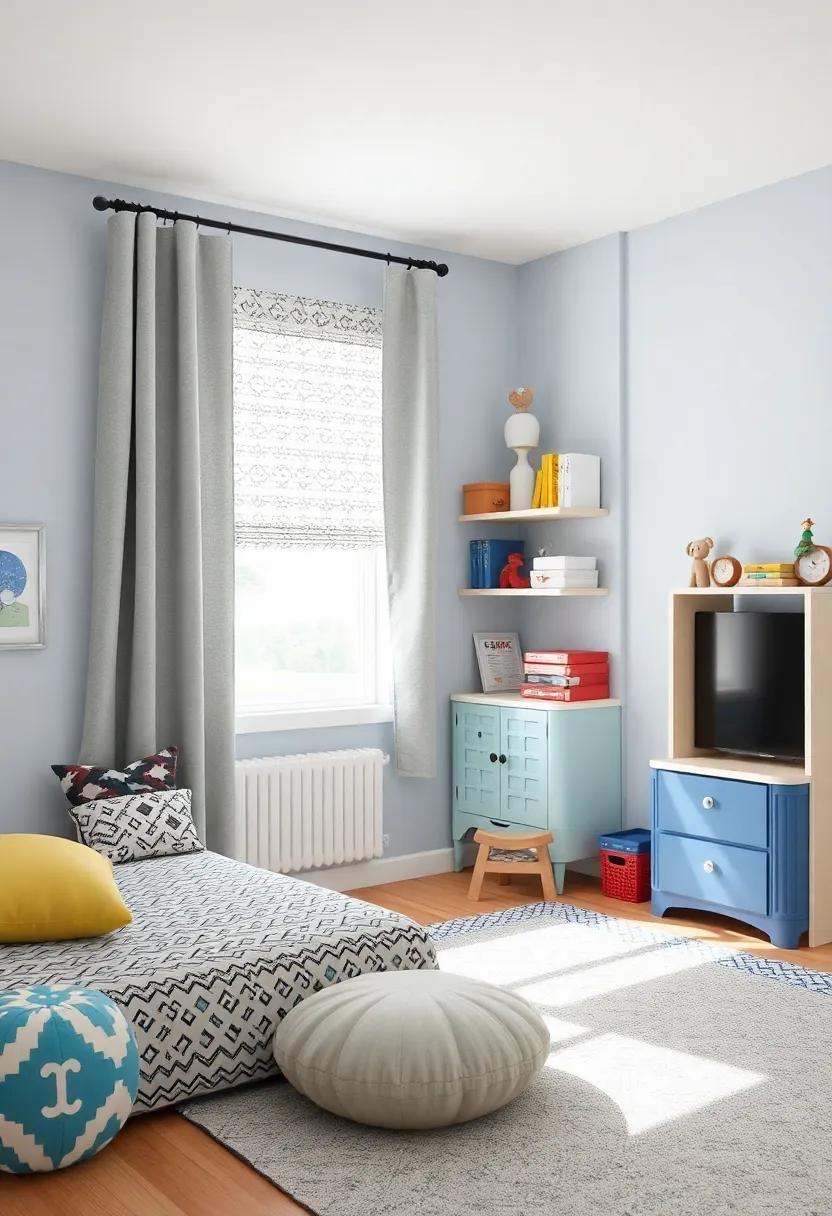 Ensure safety features ‍like rounded furniture edges and ⁤secure anchors for shelves, prioritizing a ⁢safe⁤ space⁤ for‍ exploration