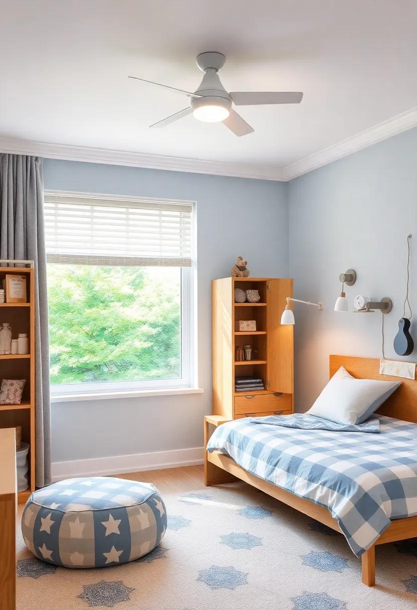 Ensure ample lighting with a combination of natural light, overhead fixtures, and⁣ soft nightlights for comfort during bedtime