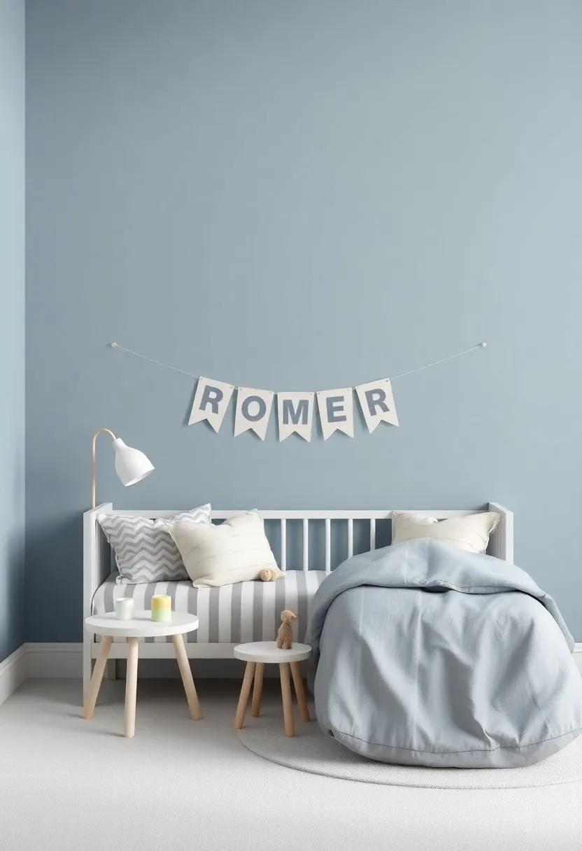 Personalize the room with a name⁤ banner or initials, making the space‍ feel special and⁢ unique for your toddler