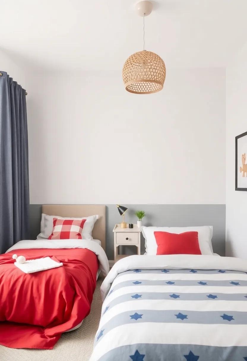 Select themed bedding that brings together the overall design while being comfortable for a good night's sleep