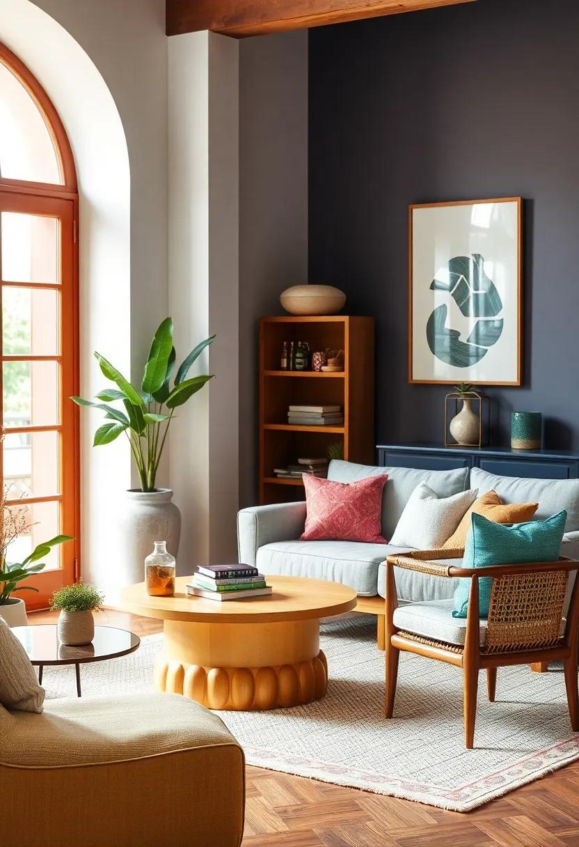 Mixing Vintage and Modern ​Furniture Pieces ​to Create⁤ an Eclectic and Inviting Springtime Atmosphere⁣ in ​Home ​Interiors