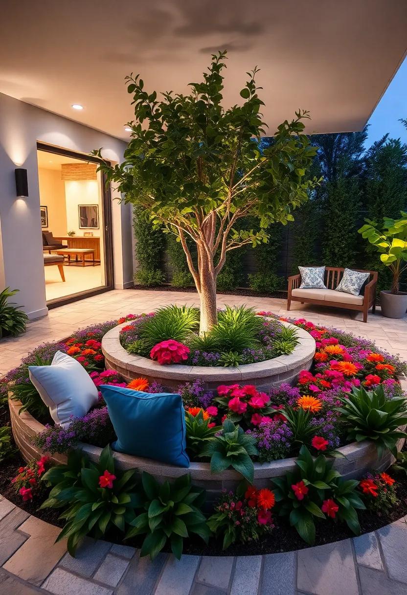 The Contrast of Leaf ⁤Shapes ⁣and Flower Forms That Bring Visual Interest to the Flower Bed’s Design