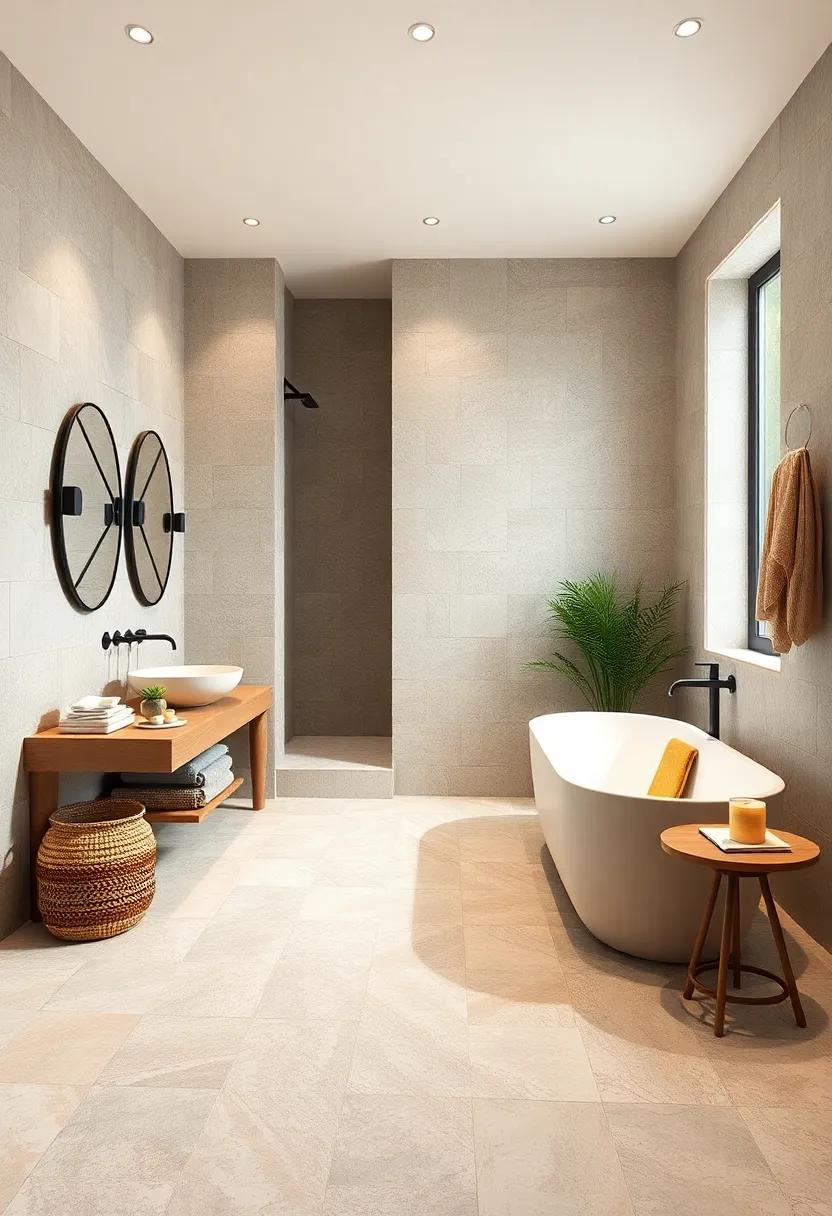 layered Sedimentary Patterns Harmonizing with Sea-Grass Inspired ⁤Flooring‌ Designs