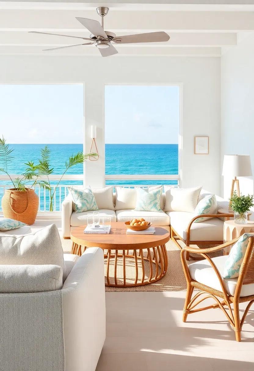 Soft Furnishings: Use plush sofas and chairs with soft, weather-resistant fabrics that invite relaxation after a day in the ‌sun