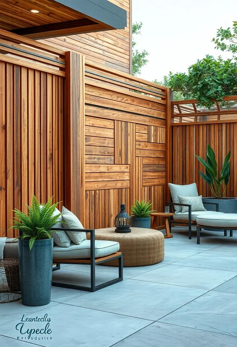 Natural Wood grain Detailing Highlighted⁣ by ⁢Smooth Wire Lines for Subtle Visual Contrast in Fences
