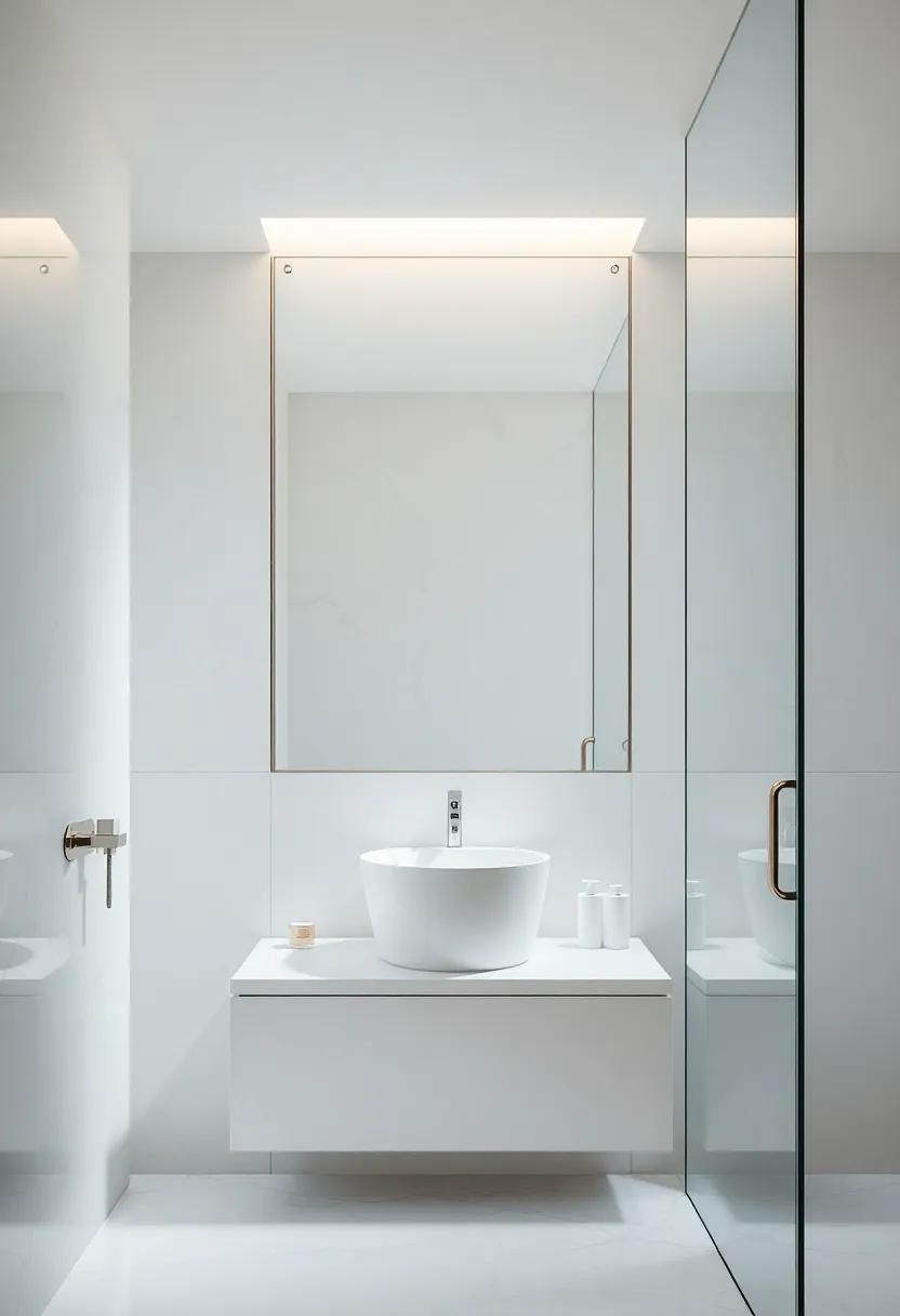 Reflective‍ Surfaces and Mirrors Amplifying Light​ in Small Bathroom ‍Areas