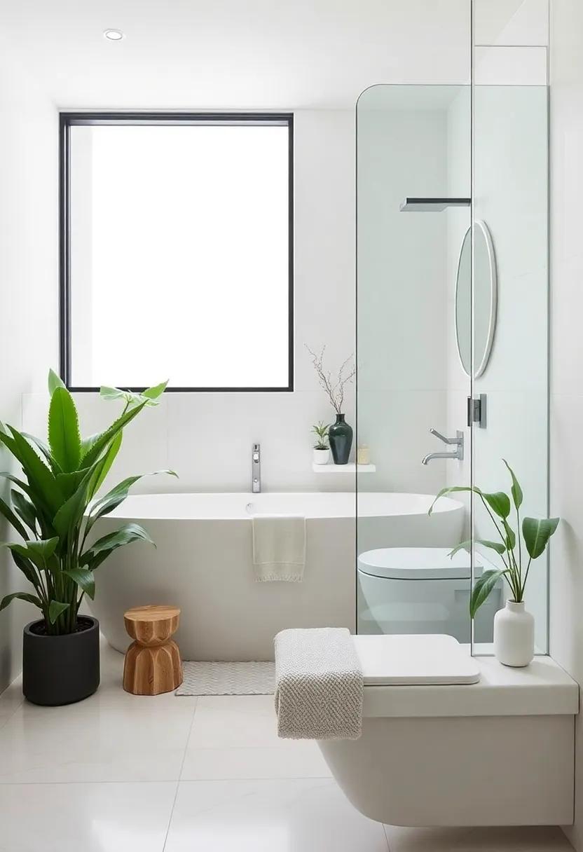 Subtle Use of Greenery and Botanical Elements⁣ to Breathe Life into Small Spaces