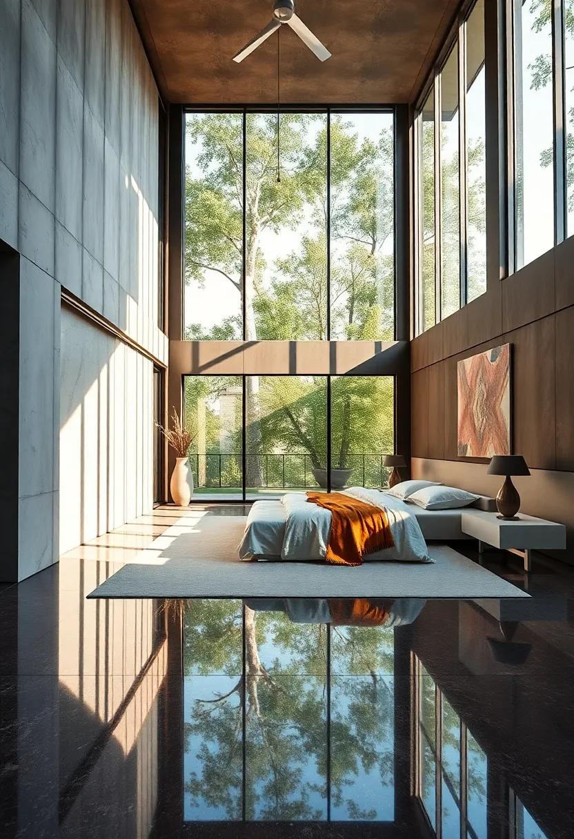 Accentuate Spaciousness with⁤ High-Gloss Flooring Reflecting Natural Light