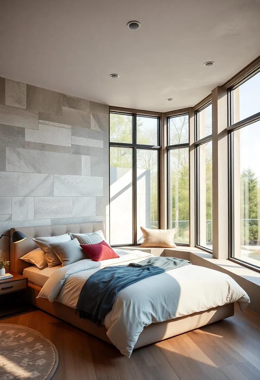 Install ⁣Built-In Window Seating with Cushions for Relaxing Amid natural Light