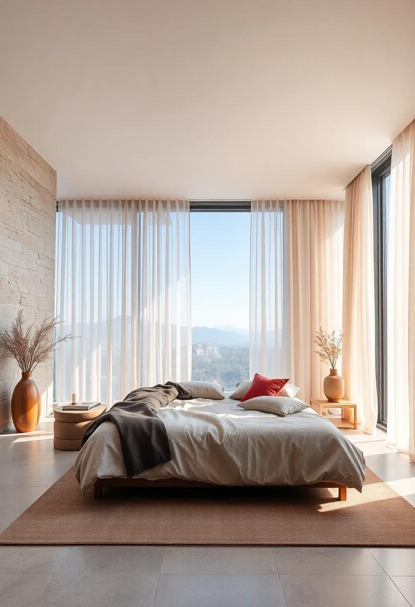 Layer Sheer and Opaque curtains to control Light Without Compromising View