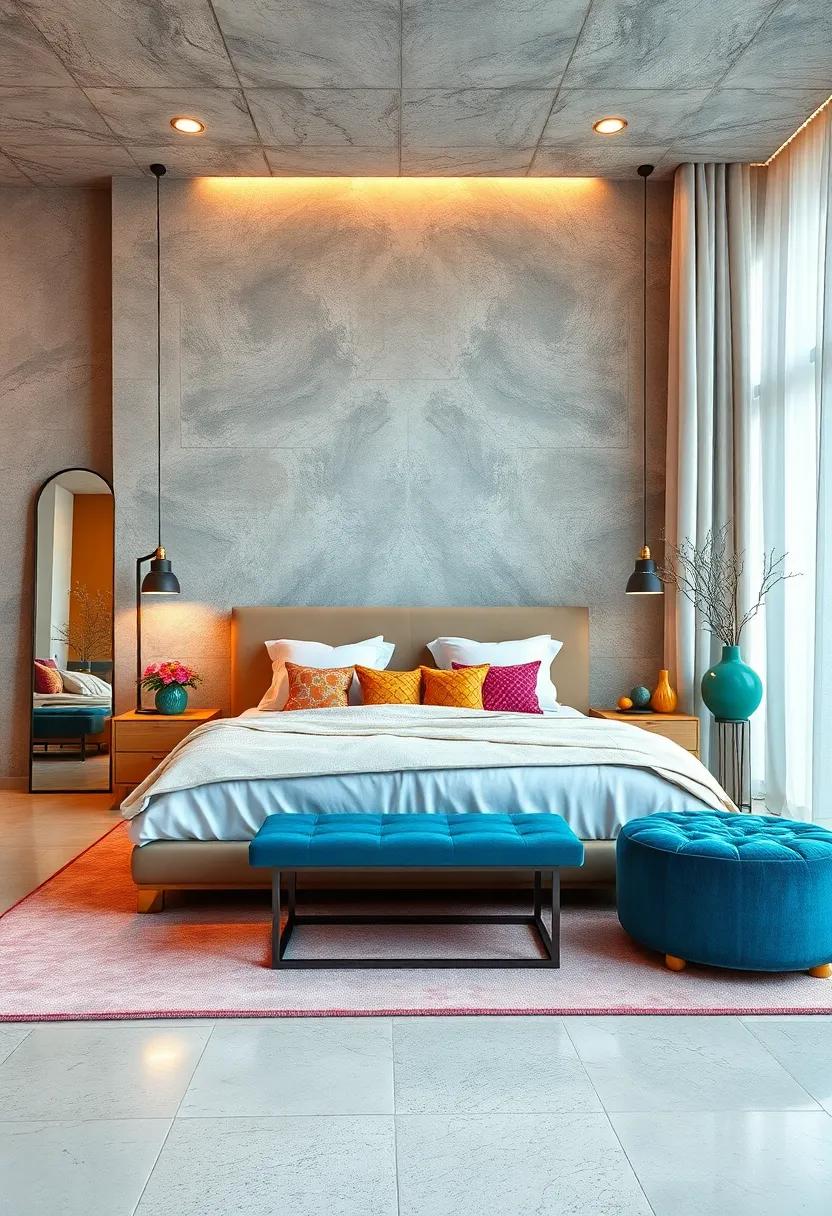 Bring in Accent Colors Through Decorative ⁢Cushions and Artifacts