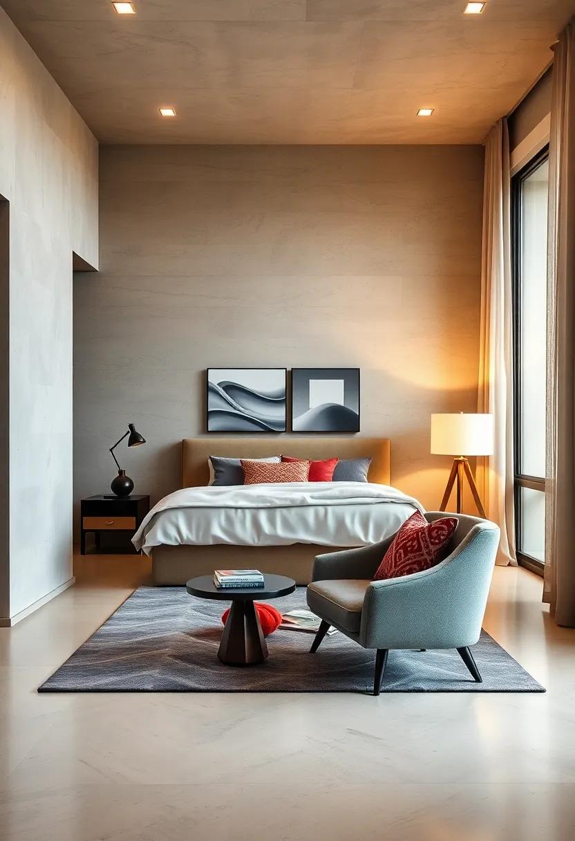 Create a Cozy Reading‍ Nook with an Accent Chair and Lamp