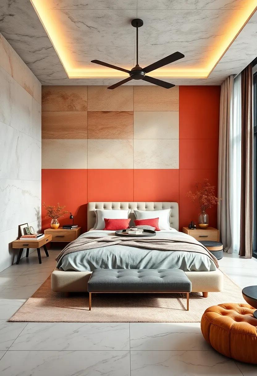 Play with bold Accent ⁣Walls to Add ⁣Depth and‌ Personality